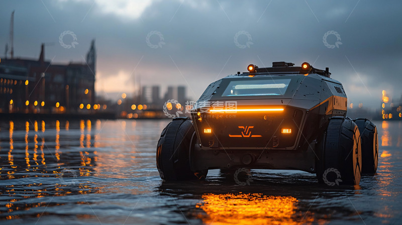 高清大图下载【趣麦麦图】未来感越野车