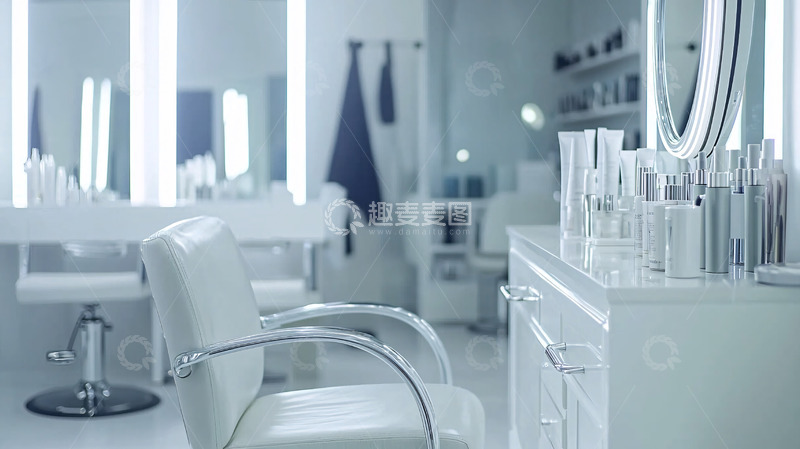 高清大图下载【趣麦麦图】现代简约美发沙龙