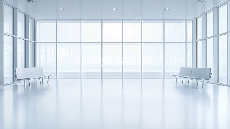 高清大图下载【趣麦麦图】现代简约办公室候车室