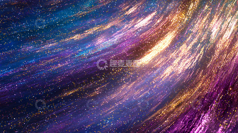 高清大图下载【趣麦麦图】宇宙星云旋转