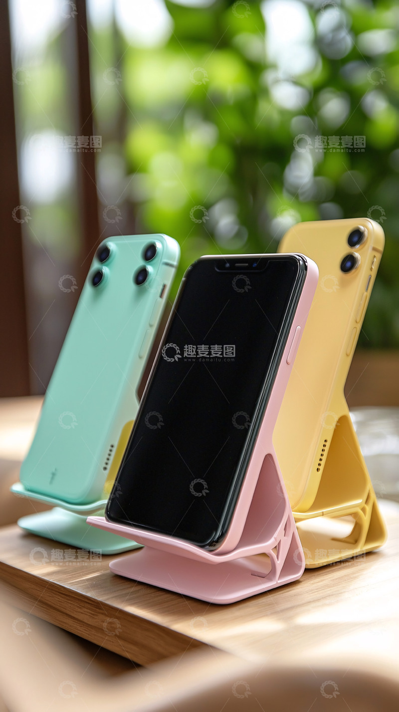 高清大图下载【趣麦麦图】手机支架