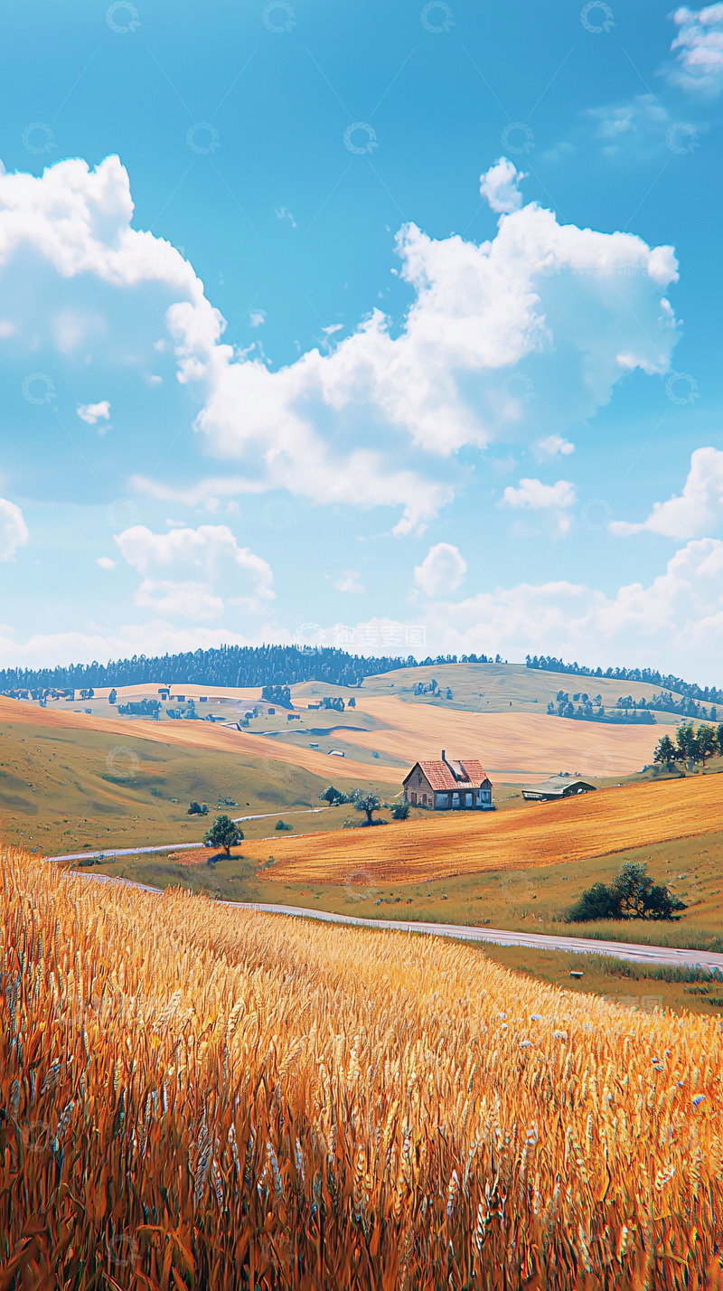 高清大图下载【趣麦麦图】田园风光60