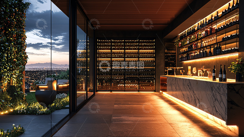 高清大图下载【趣麦麦图】高端酒廊