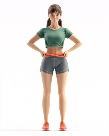 女生健身