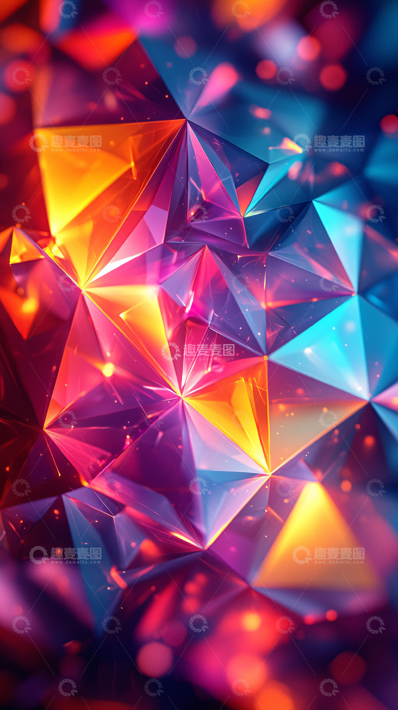 高清大图下载【趣麦麦图】抽象几何