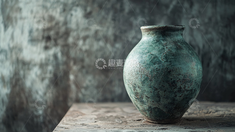 高清大图下载【趣麦麦图】青花瓷花瓶