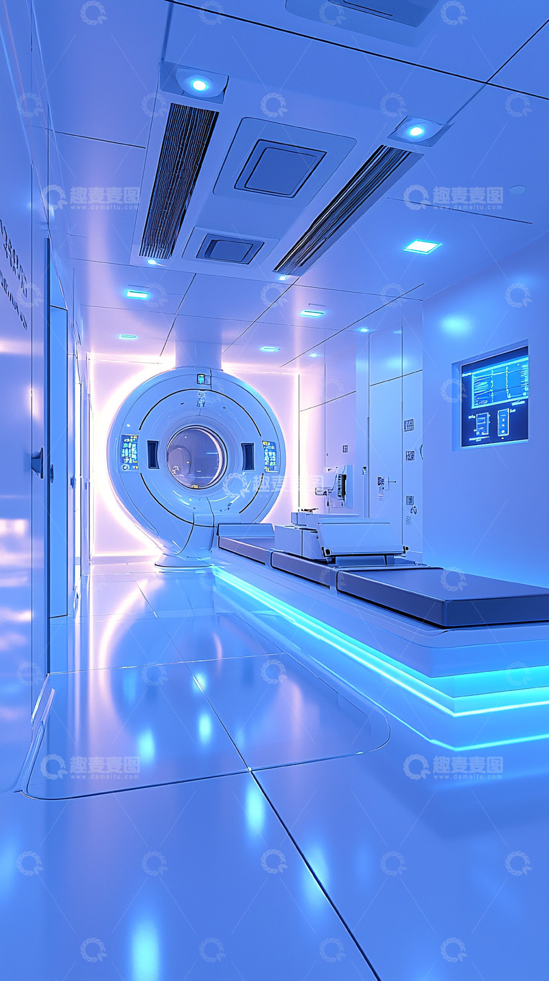 高清大图下载【趣麦麦图】未来科技感医疗室