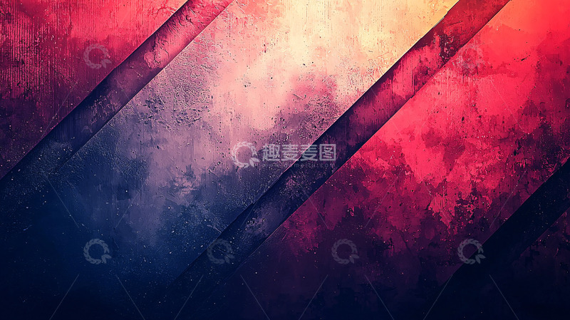 高清大图下载【趣麦麦图】抽象红色蓝色纹理背景