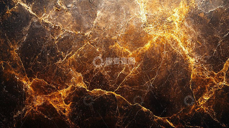 高清大图下载【趣麦麦图】深色金色纹理背景