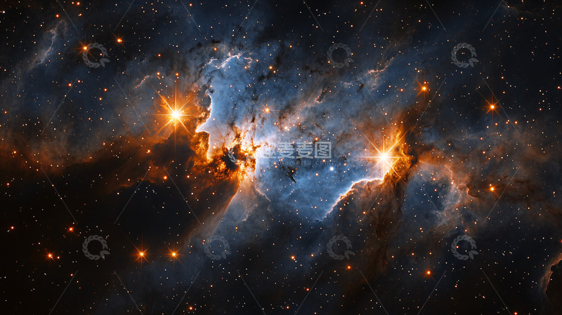 高清大图下载【趣麦麦图】宇宙星云