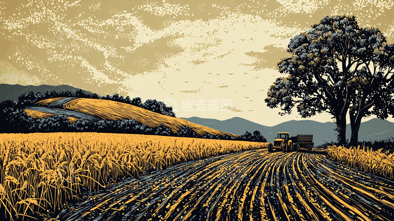 高清大图下载【趣麦麦图】田园风光61
