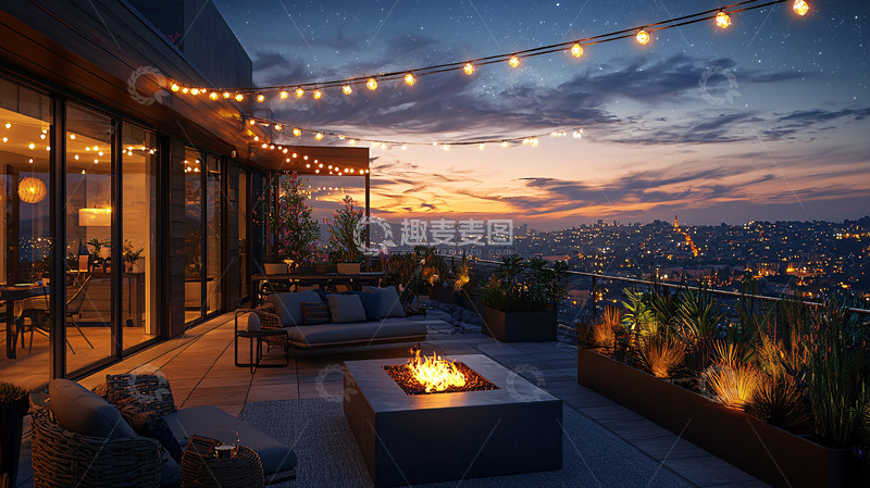 高清大图下载【趣麦麦图】夜景