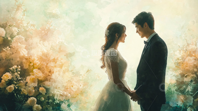 高清大图下载【趣麦麦图】浪漫婚纱照