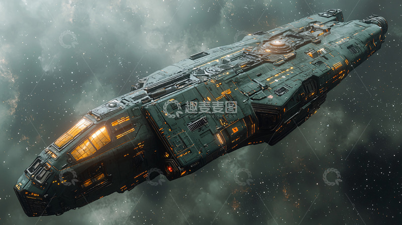 高清大图下载【趣麦麦图】宇宙飞船