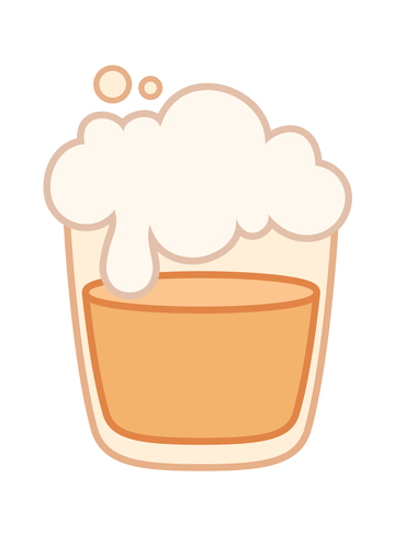 矢量卡通啤酒饮料插画