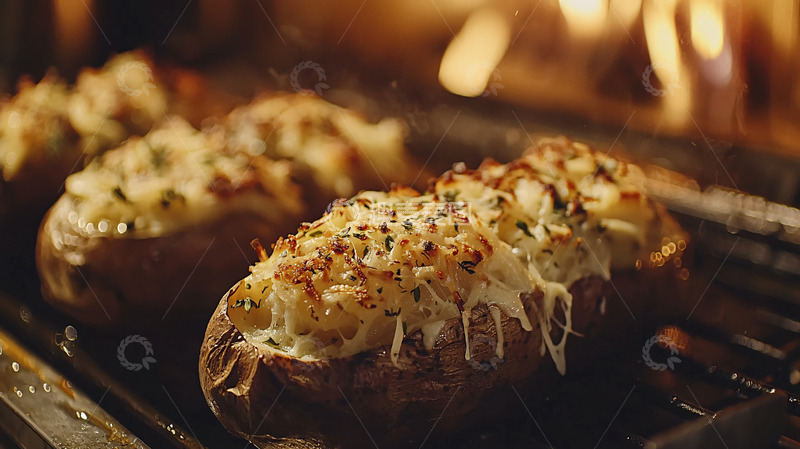 高清大图下载【趣麦麦图】烤土豆