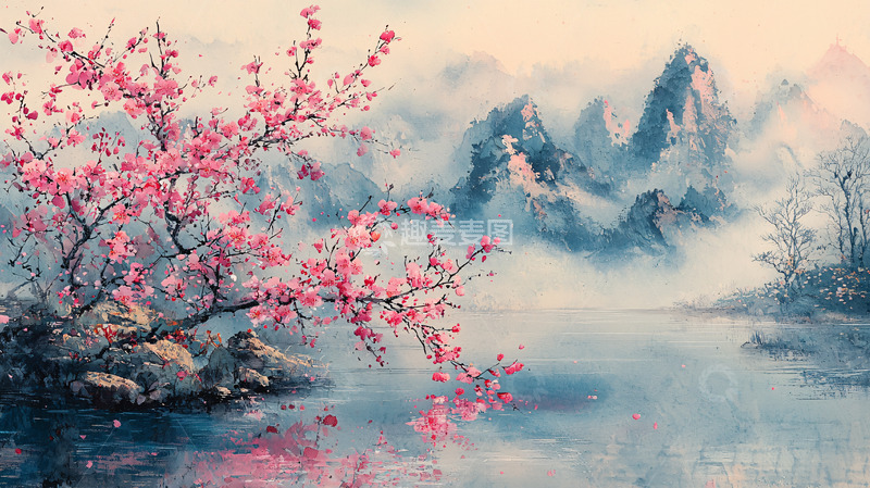 高清大图下载【趣麦麦图】水墨画