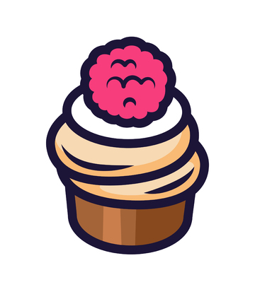 矢量卡通甜品美食插画元素