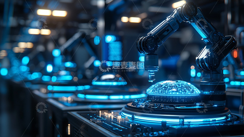 高清大图下载【趣麦麦图】未来工厂