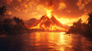 火山喷发