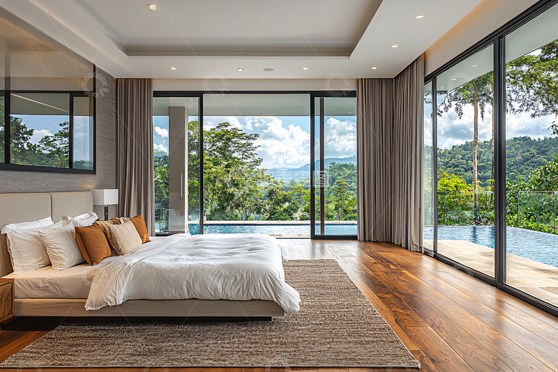 高清大图下载【趣麦麦图】现代简约卧室设计23