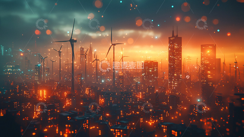 高清大图下载【趣麦麦图】未来城市
