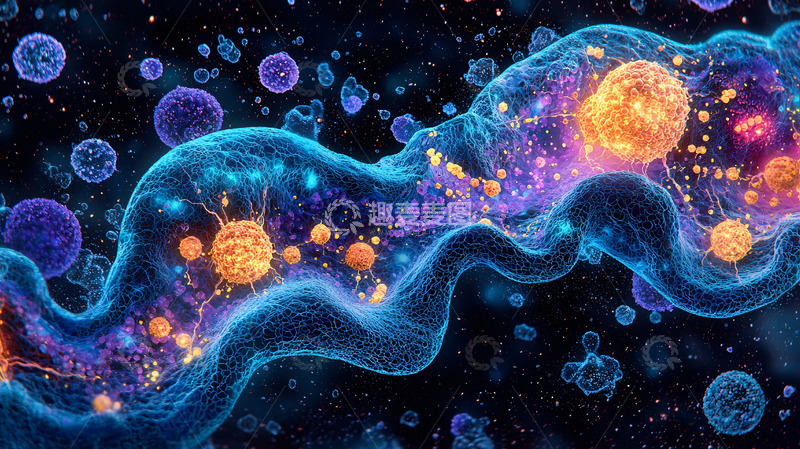 高清大图下载【趣麦麦图】细胞结构细节图