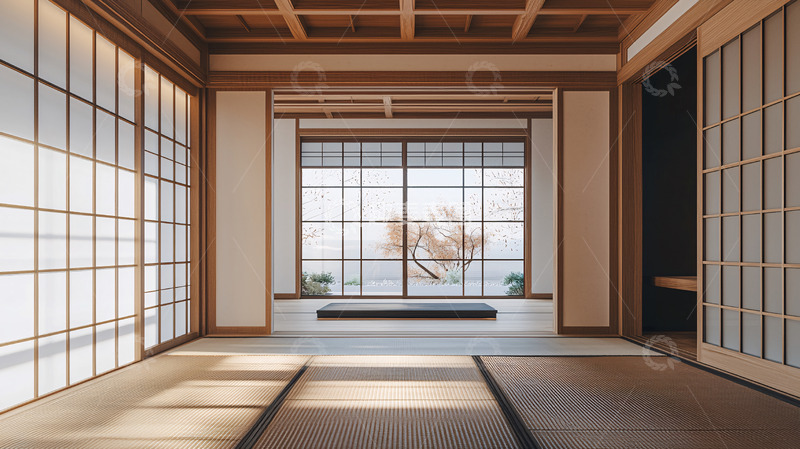 日式简约风格房间