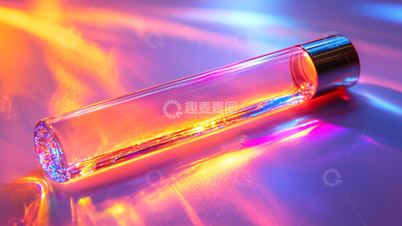 高清大图下载【趣麦麦图】发光透明液体容器