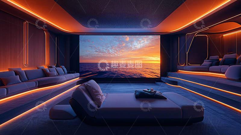 高清大图下载【趣麦麦图】高端家庭影院