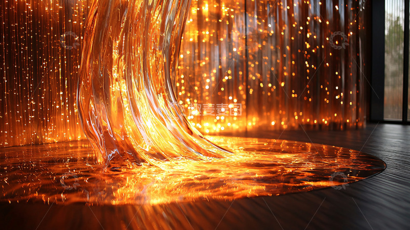 高清大图下载【趣麦麦图】光流液体