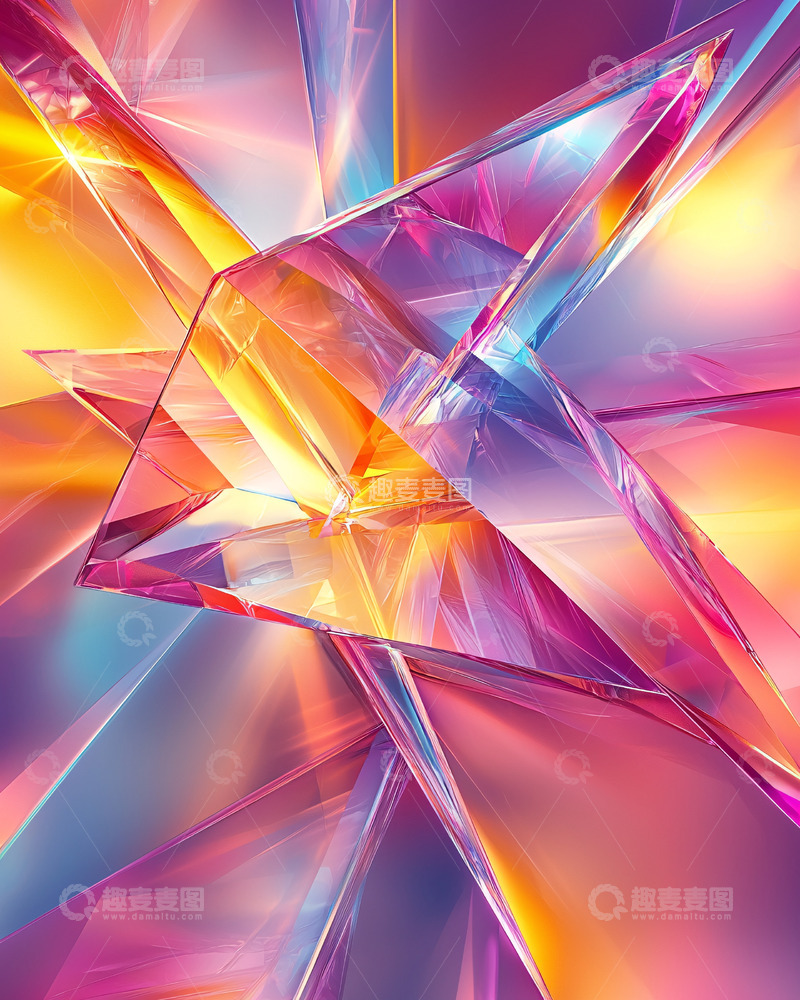 高清大图下载【趣麦麦图】抽象几何