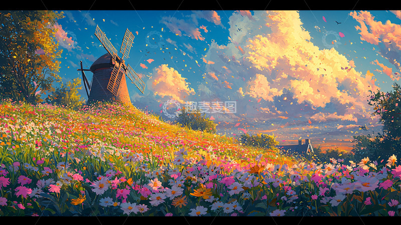 高清大图下载【趣麦麦图】田园风光62