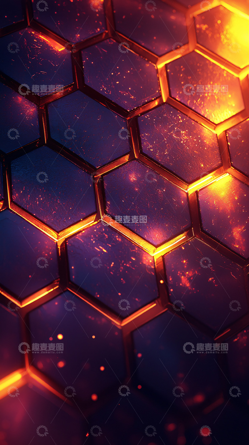 高清大图下载【趣麦麦图】蜂巢结构