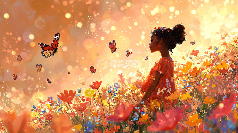 高清大图下载【趣麦麦图】女孩