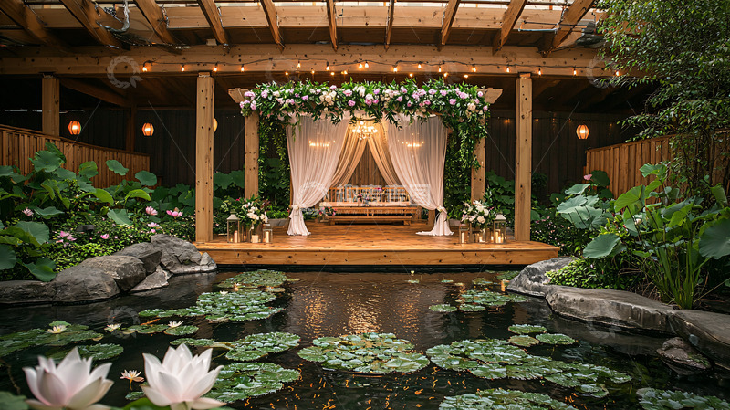 高清大图下载【趣麦麦图】户外婚礼舞台