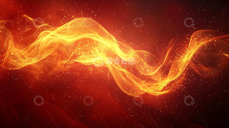 高清大图下载【趣麦麦图】火焰粒子流