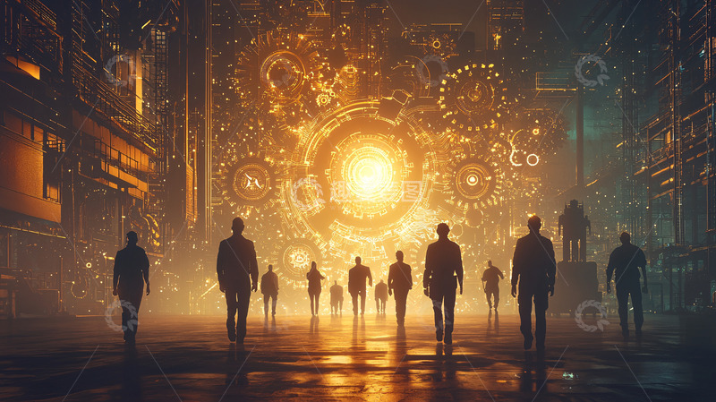 高清大图下载【趣麦麦图】未来都市