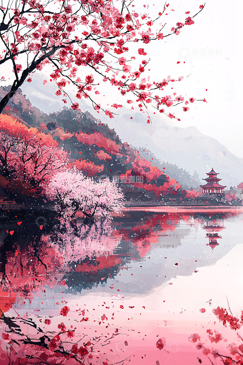 高清大图下载【趣麦麦图】水墨画