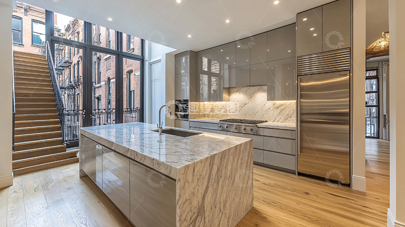 高清大图下载【趣麦麦图】现代简约风格厨房14