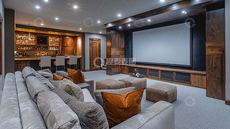 高清大图下载【趣麦麦图】高端家庭影院