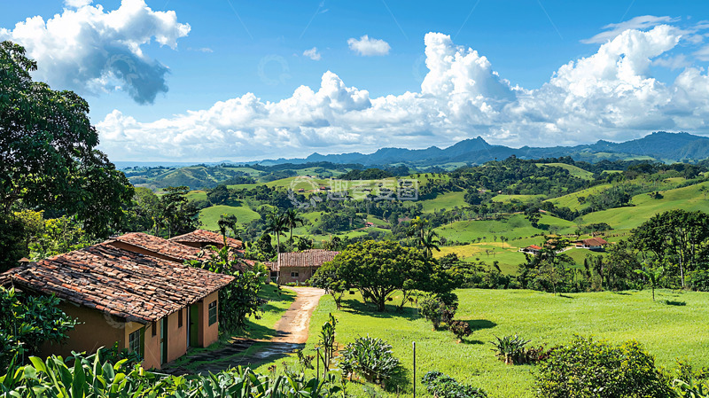 高清大图下载【趣麦麦图】乡村田园风光