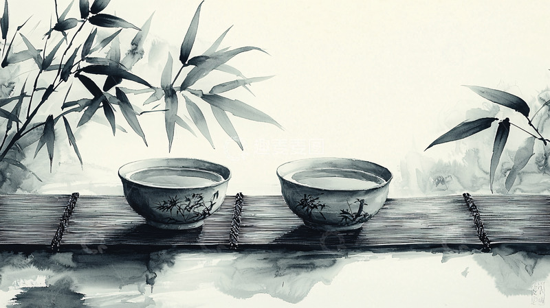 高清大图下载【趣麦麦图】水墨画