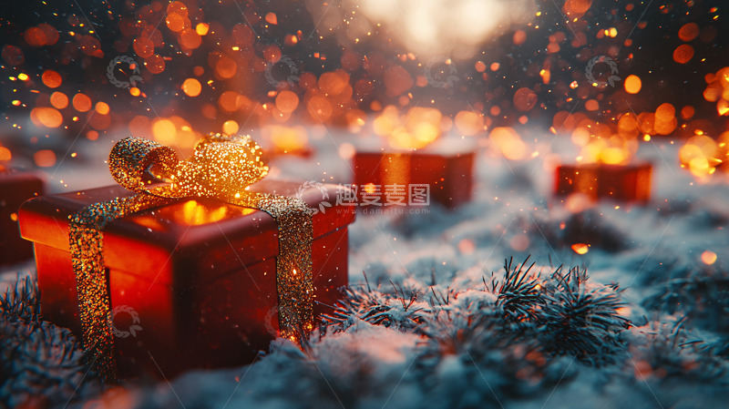 高清大图下载【趣麦麦图】圣诞礼物