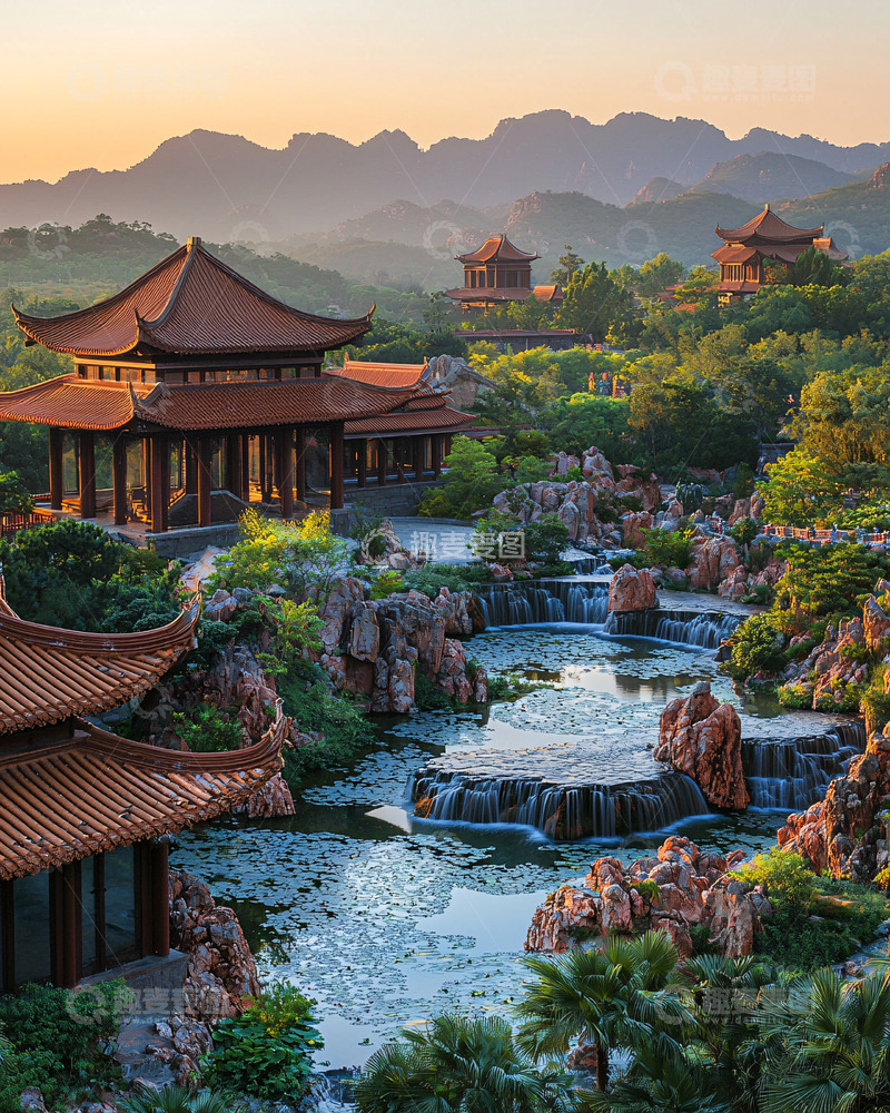 高清大图下载【趣麦麦图】中国古典园林