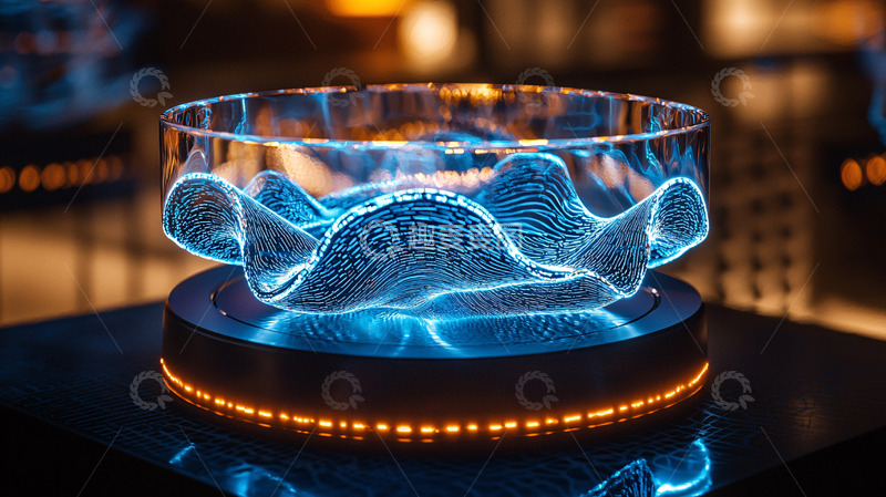 高清大图下载【趣麦麦图】光影艺术装置