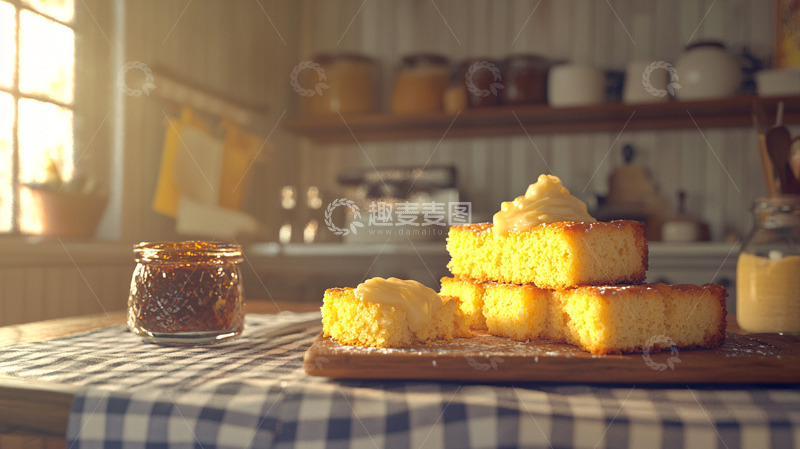 高清大图下载【趣麦麦图】玉米面包