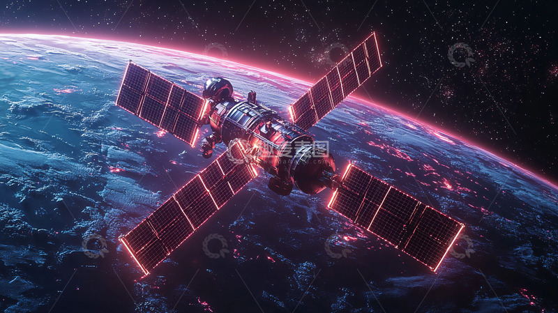 高清大图下载【趣麦麦图】太空卫星