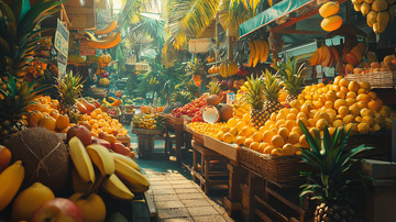 热带水果市场