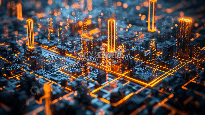 高清大图下载【趣麦麦图】未来科技城市22